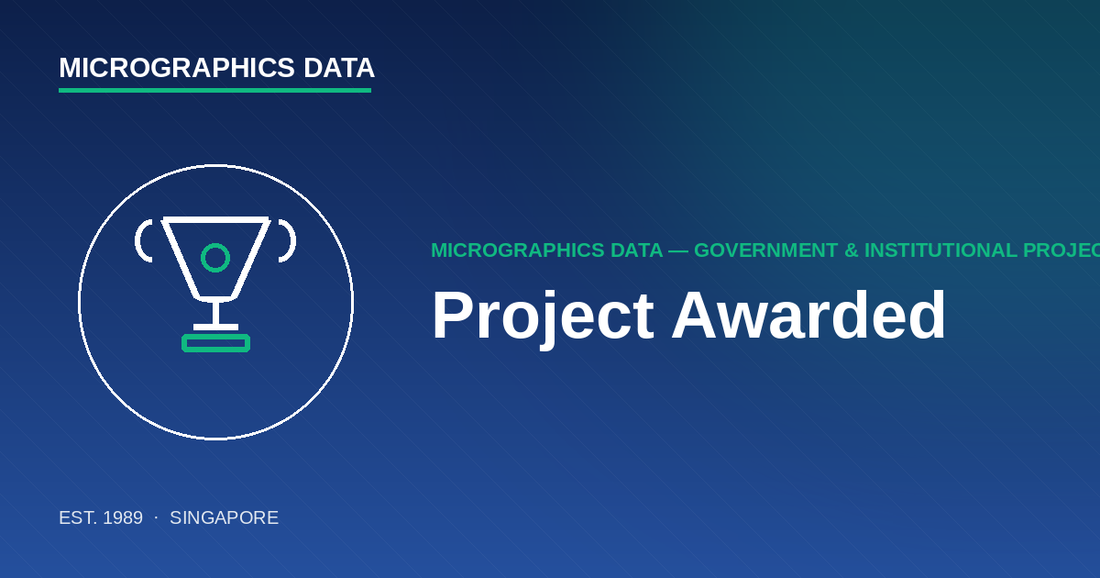Micrographics Data project awarded
