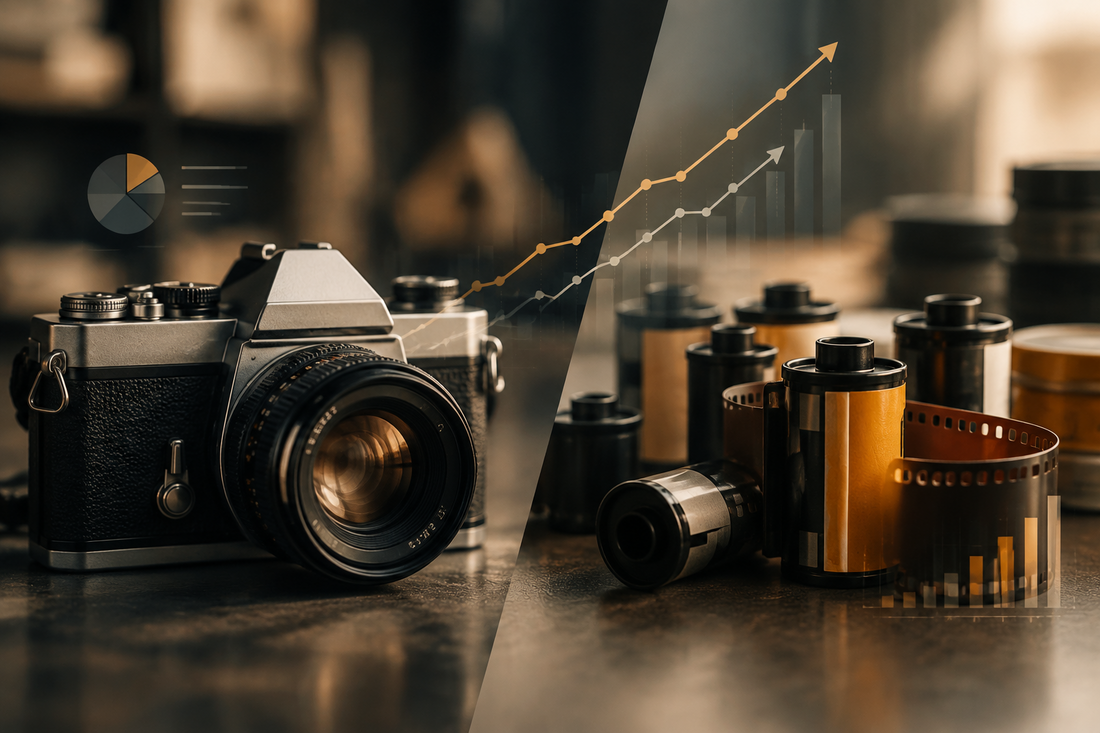 Film Camera Growth vs. Film Stock Growth: What the Data Shows