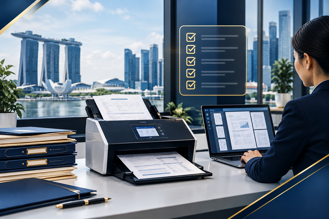 How to Choose a Document Scanning Company in Singapore: A 2026 Buyer's Checklist
