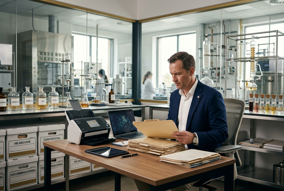Micrographics Data awarded project: HR records scanning and secure destruction for a manufacturer