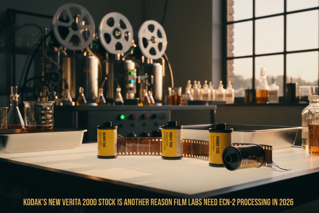 Kodak's New VERITA 200D Stock Is Another Reason Film Labs Need ECN-2 Processing in 2026