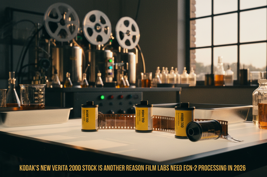 Kodak's New VERITA 200D Stock Is Another Reason Film Labs Need ECN-2 Processing in 2026