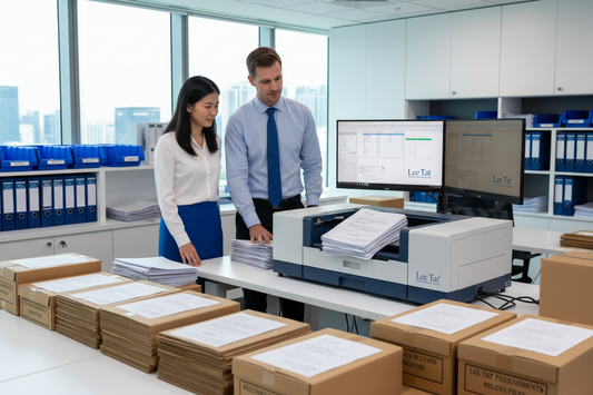 Case Study:  Lee Tat Property Management Office Relocation Document Scanning & Storage