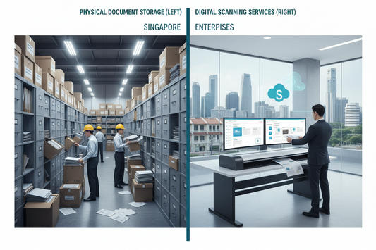 Physical Document Storage vs Professional Scanning Services: A True Cost Comparison for Singapore Enterprises