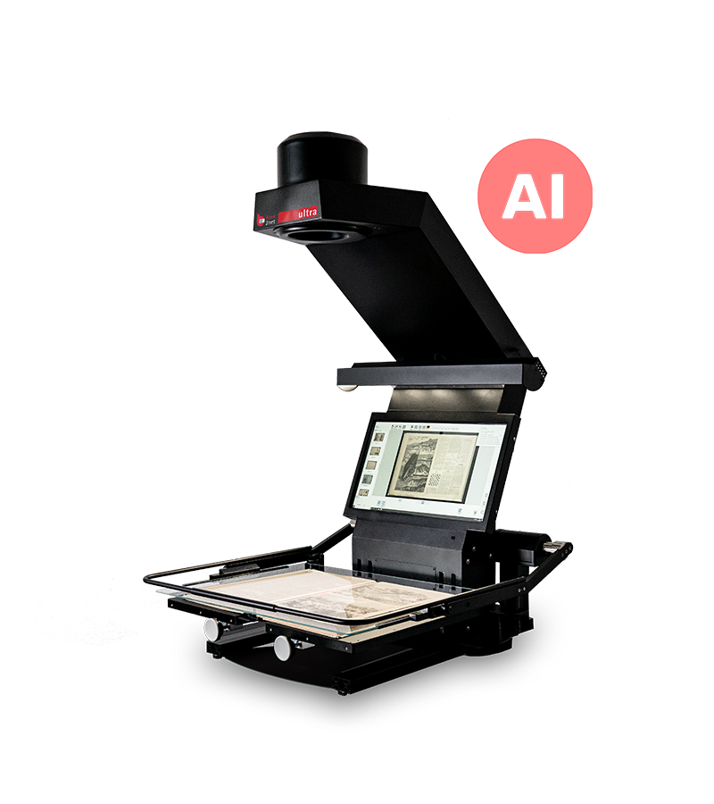 Book2net ARGUS A2 AI Archive Scanner