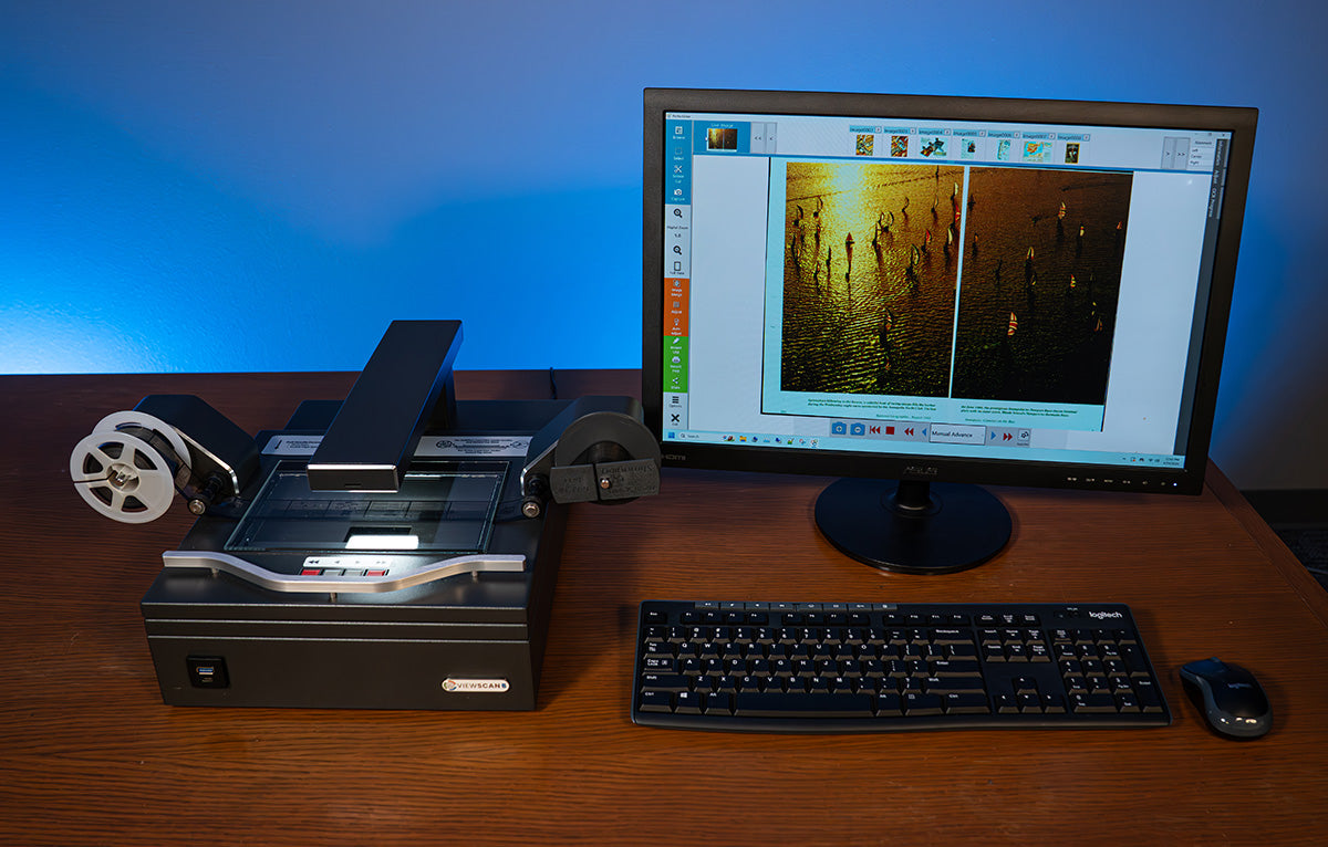 ST ViewScan 5 Digital Microfilm Reader Scanner