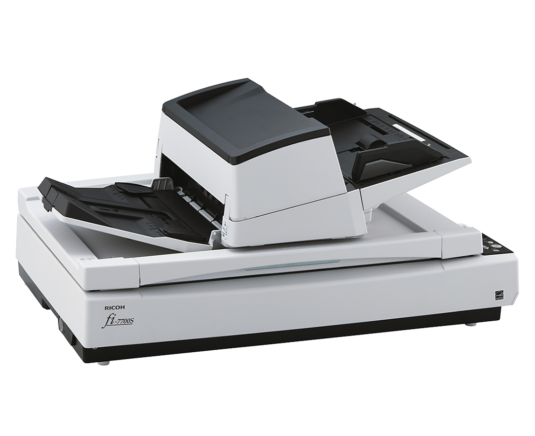 Ricoh fi-7700 ADF document scanner with flatbed